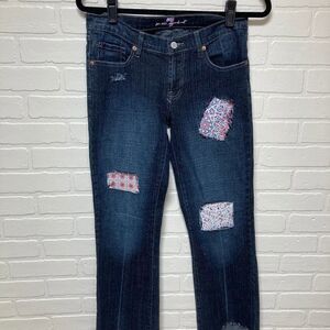 7 For All Mankind Patchwork Jeans Size 28